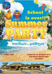 Summer party 2012, Aquarius beach bar